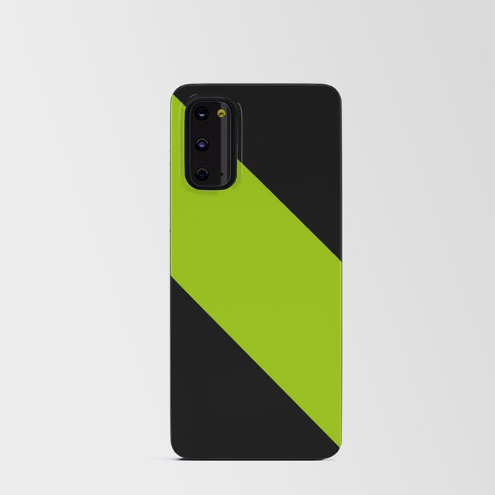 Oblique dark and green Android Card Case
