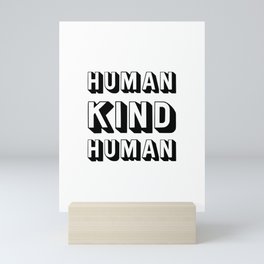 HUMAN KIND HUMAN Mini Art Print