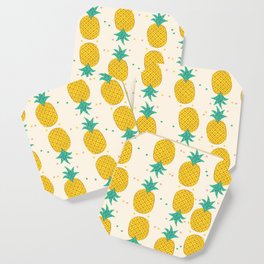  cheerful pineapple Coaster