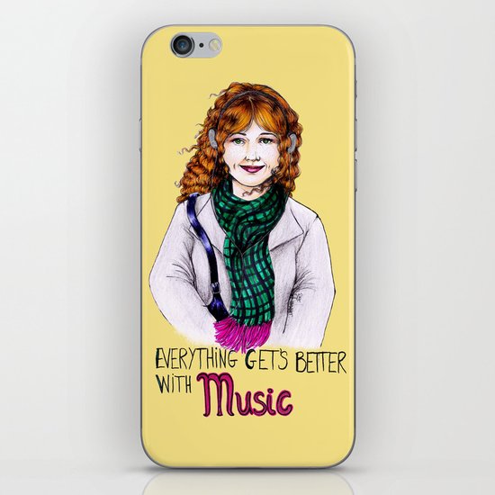 Everything get's better with MUSIC iPhone & iPod Skin