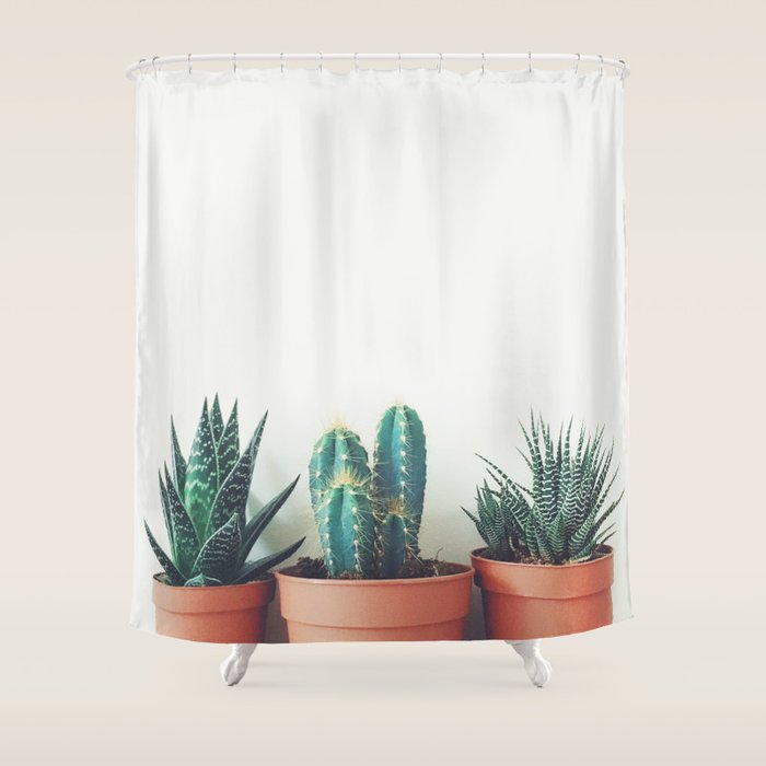 Potted Plants Shower Curtain by Cassia Beck Society6