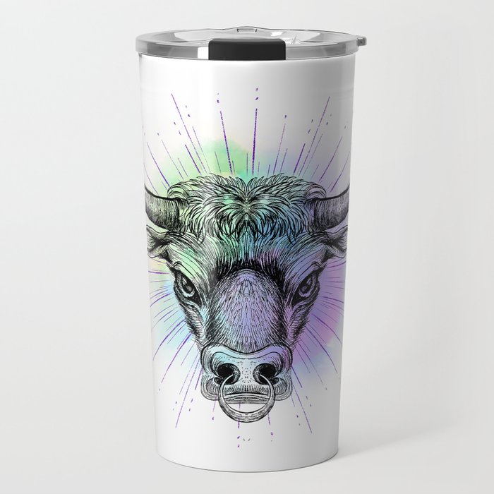 Zodiac Taurus Travel Mug