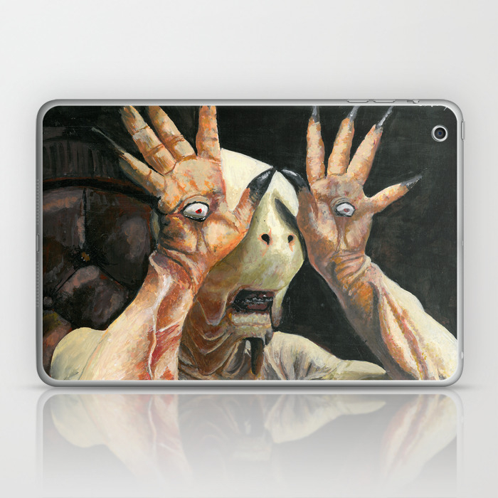Pale Man Acrylic Painting Laptop Ipad Skin By Spriteideas Society6