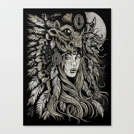 Spirit of the Buffalo Canvas Print