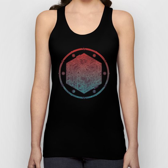 The Folly of Time and Space, Explained Unisex Tank Top