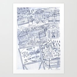 Bughead Art Prints For Any Decor Style Society6