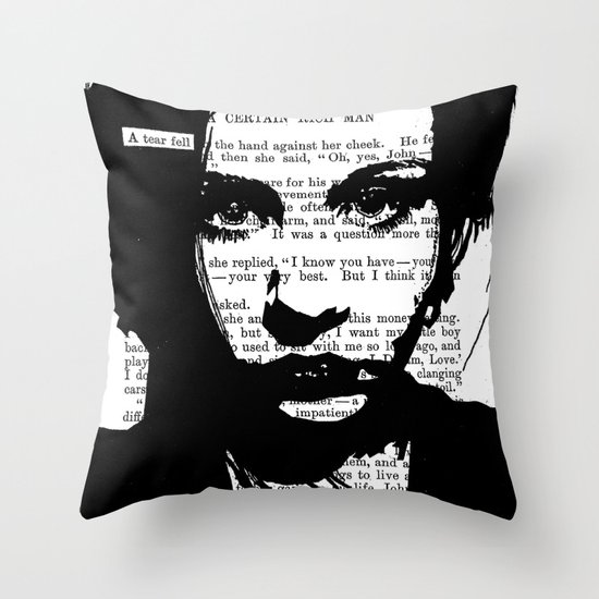 A Tear Fell Throw Pillow
