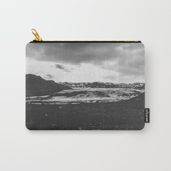 Ice giant - black and white landscape photography Carry-All Pouch