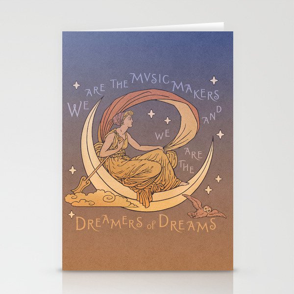 Dreamer of Dreams Stationery Cards