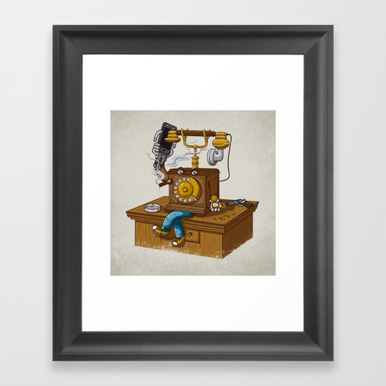 Criminal Business Framed Art Print