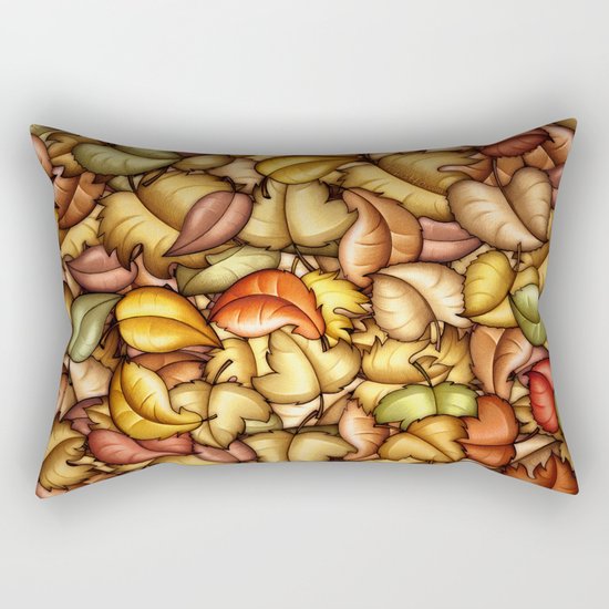 Autumn Is Falling Rectangular Pillow