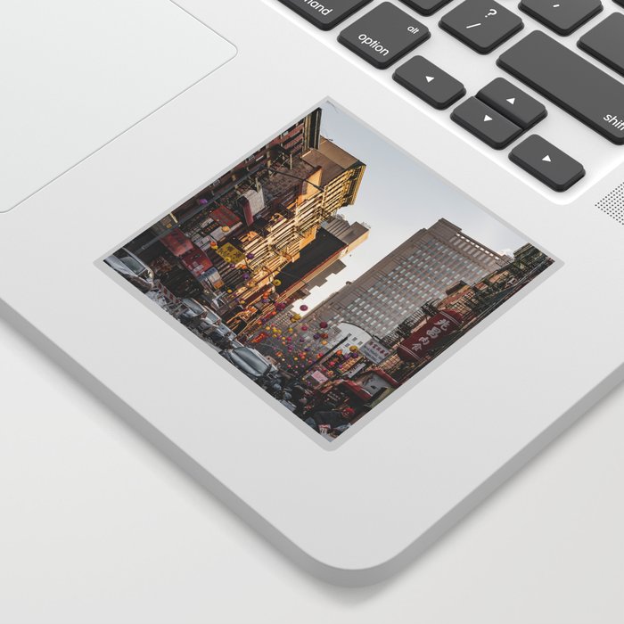 Chinatown Views in New York City | Travel Photography Sticker