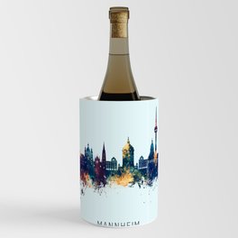 Mannheim Germany Skyline Wine Chiller
