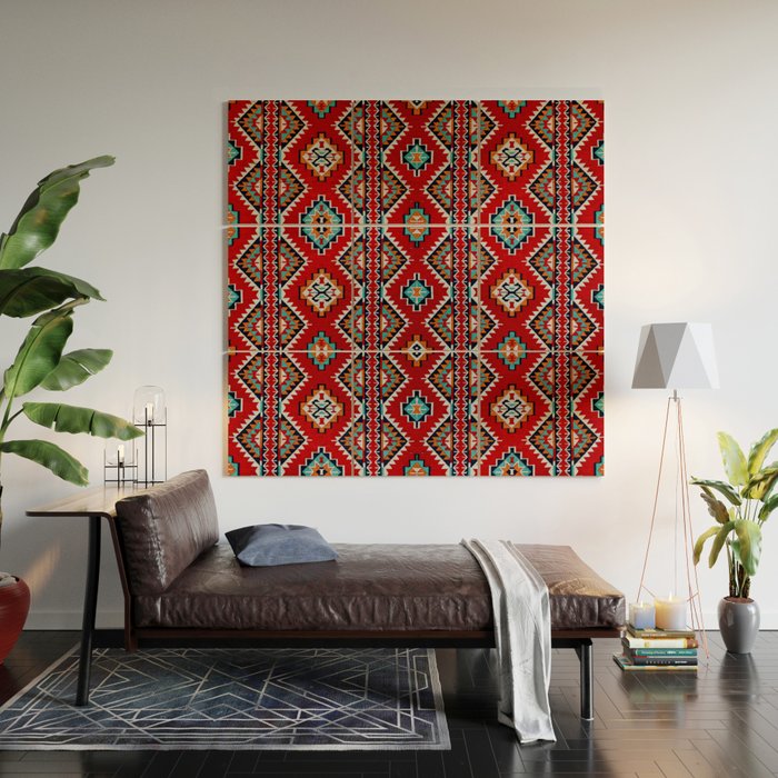 Carpet shop wall art