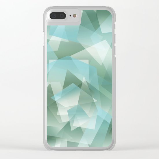 Abstract 219 Clear iPhone Case