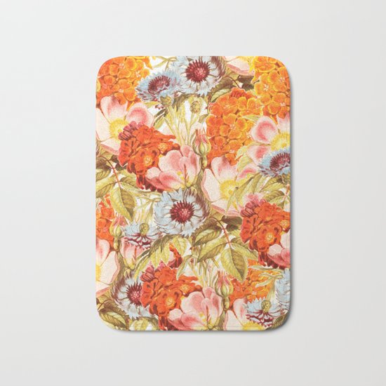 Coral Bloom #society6 #decor #buyart Bath Mat