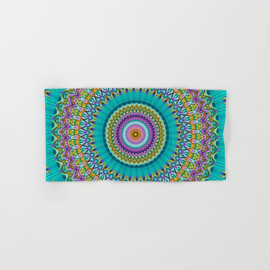 dreaming mandala Hand & Bath Towel