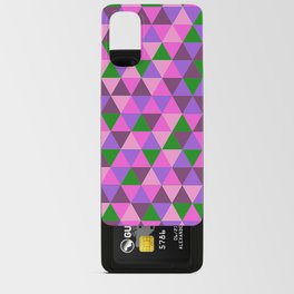 Colorful Triangles 4 Android Card Case