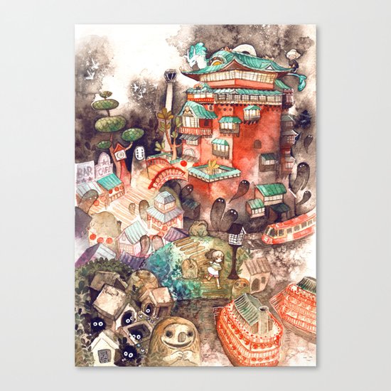 Spirited Away Canvas Print