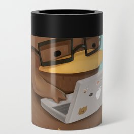Nerdy Platypus Can Cooler