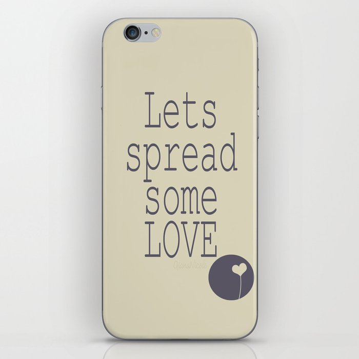 Spread Some LOVE iPhone Skin