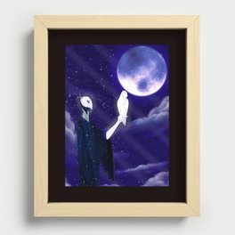 Nyx and Luna Recessed Framed Print