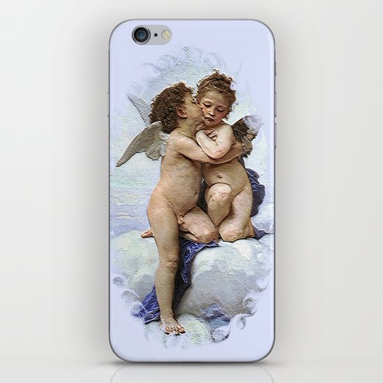 Bouguereau-First Kiss iPhone & iPod Skin