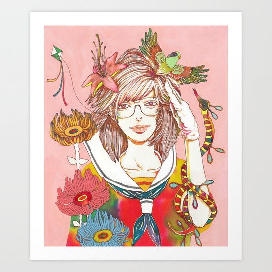 Nirvana Art Print
