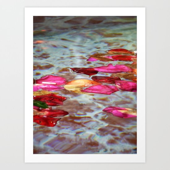 Whishing Fountain Art Print