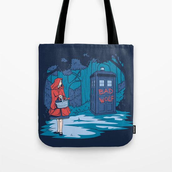 Big Bad Wolf Tote Bag
