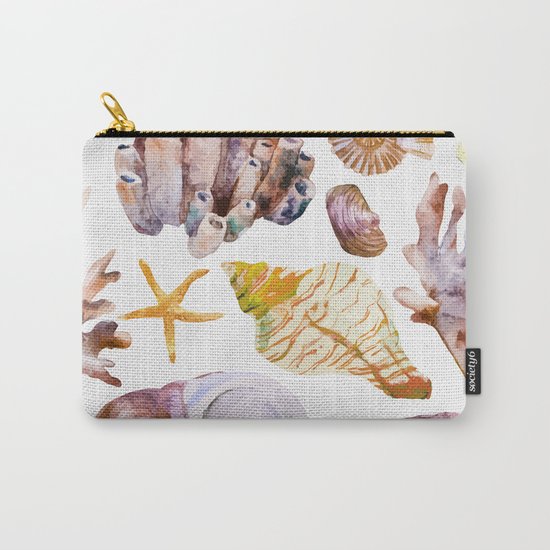 Sea Life Pattern 12 Carry-All Pouch