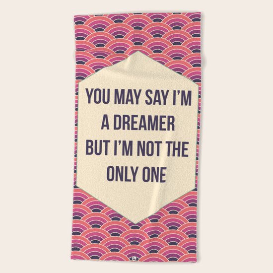 Dreamer Beach Towel