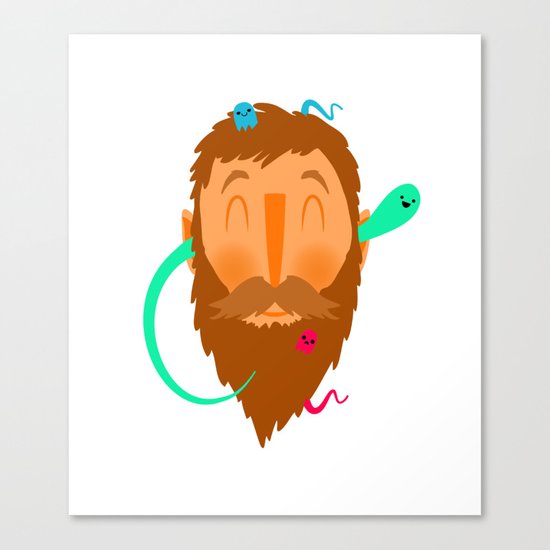 Ghost Beard Canvas Print