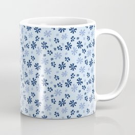 Blue Snowflakes Coffee Mug