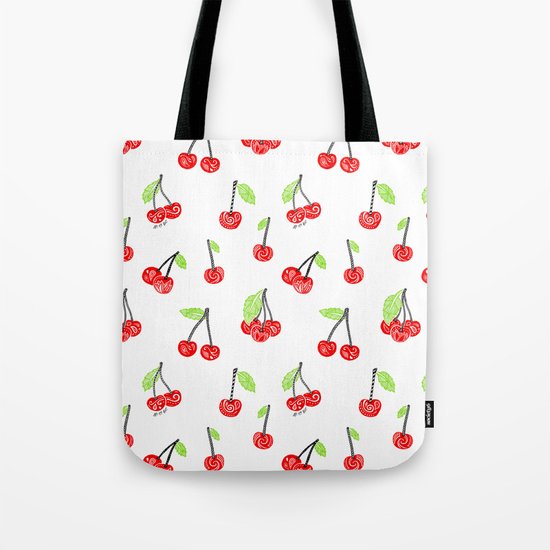 Cherries series Tote Bag