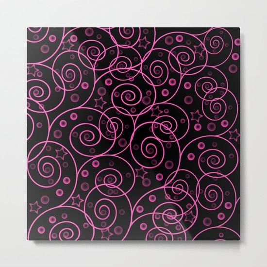 Abstract pattern. Metal Print