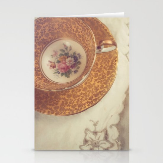Two Teacups Stationery Cards