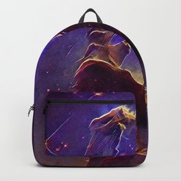 ALTERED Pillars of Creation Backpack | Graphicdesign, Universe, Artist, Hubble, Nasa, Digital, Other, Hubbleunhinged, Artists, Unhingedartistry 