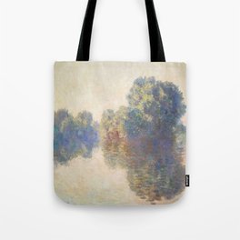 Claude Monet - The Seine at Giverny (1897) Tote Bag