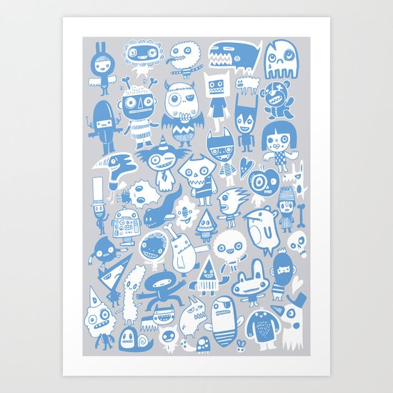 Rainy Days Art Print