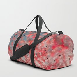 Moroccans clouds at sunset  Duffle Bag