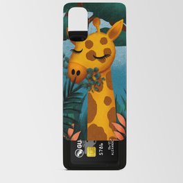 Cute Giraffe  Android Card Case