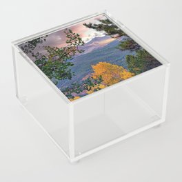Fall Sunrise Vista Acrylic Box