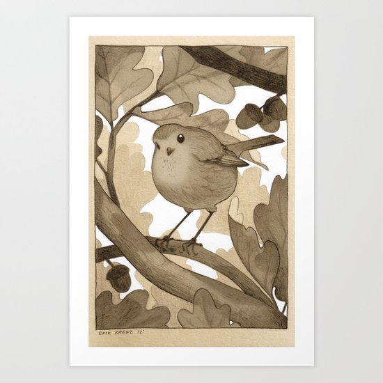 The Bird Art Print