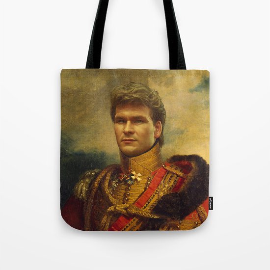 Patrick Swayze - replaceface Tote Bag