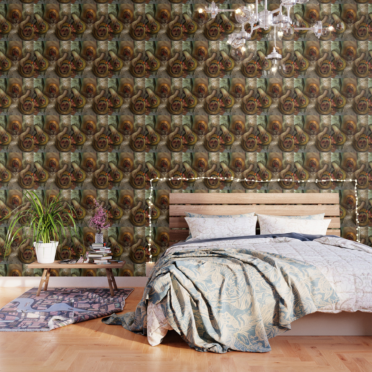 Doll House Belly Wallpaper By Marcanton Society6