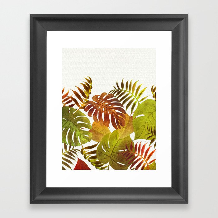 My Tropical Garden 19 Framed Art Print