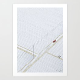 The First Snow (2016) Art Print