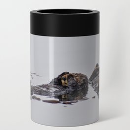 Shy Sea Otter Can Cooler