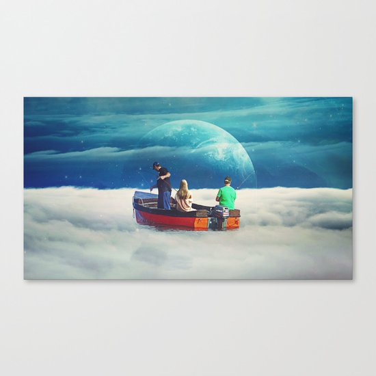 In The Same Boat Canvas Print